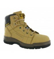 New Mens CAT/Caterpillar Dimen Leather 6 Inch Steel Toe Safety Boot 