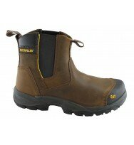 New Mens CAT/Caterpillar Propane S3 Safety Toe Cap & Midsole Industrial Pull On Chelsea Dealer Gusset Safety Boot