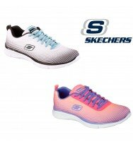 New Womens Ladies Skechers Equalizer Expect Magic Casual Trainer Shoe Size 3-8