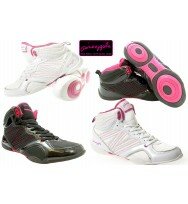 New Womens Pineapple Dance Casual Light Weight Hi Top Trainer Sport Running Sizes 3-8 UK