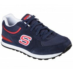 Skecher Original 82 Mens Retro Casual Lowtop Suede Trainer Shoes