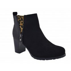 New Womens Ladies Ankle Zip Up Casual Gusset Crocodial Skin Style Boot Shoe