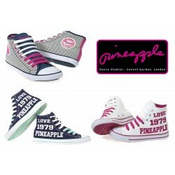 NEW LADIES PINEAPPLE CASUAL DANCE FASHION TRAINERS HI TOP BOOT PUMPS SIZE 3-8