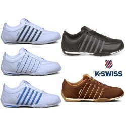 K-Swiss Arvee 1.5 Mens Casual Flat Court Pump Trainer Shoe Size 6-12