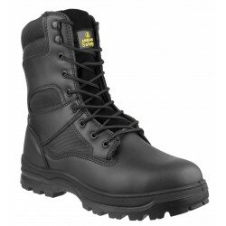 Mens Amblers S3 Safety Work Boots Leather Steel Toe Mesh Midsole Boot