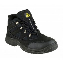 Mens Amblers Safety Ankle Work Boots Steel Toe Midsole Lace Up Shoe