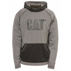 Mens Caterpillar Endurance Hoodie Casual CAT Sweatshirt Moisture Control