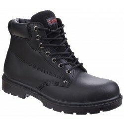 Mens Centek S3 Leather Safety Work Boots Steel Toe & Midsole Water Resistant Shoe