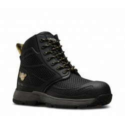 Mens Dr Marten Safety Work Boots Steel Toe Vegan Lace Up Combat Shoe