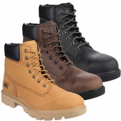 Mens Timberland Safety Work Boot Ankle Leather Combat Lace Up Shoe