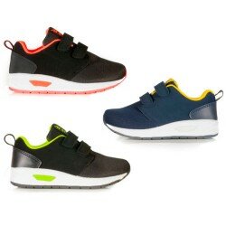 New Kids Girls Casual Running Boys Gym Hook and Loop Roshe Trainers School Shoe